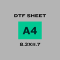 DTF single sheets A4